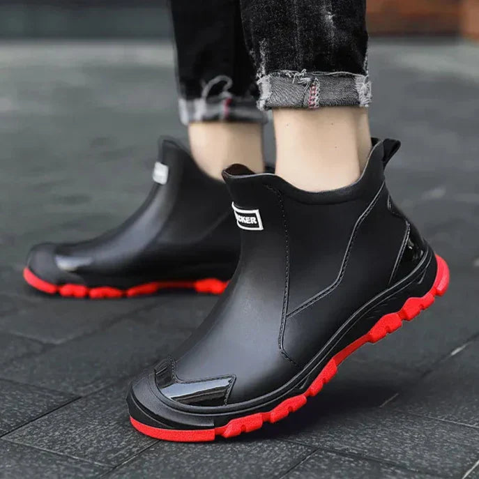 Waterproof Outdoor Ankle Boots for Men – Sturdy & Practical