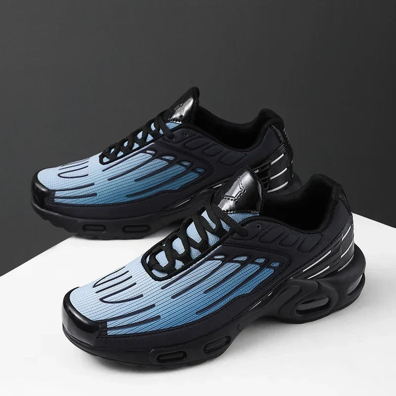 Unisex Lightweight Breathable Mesh Trainers with Cushioned Sole