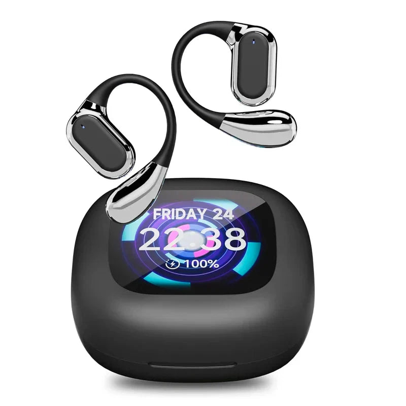 Nexira Smart Translation Earbuds with Touchscreen Charging Case