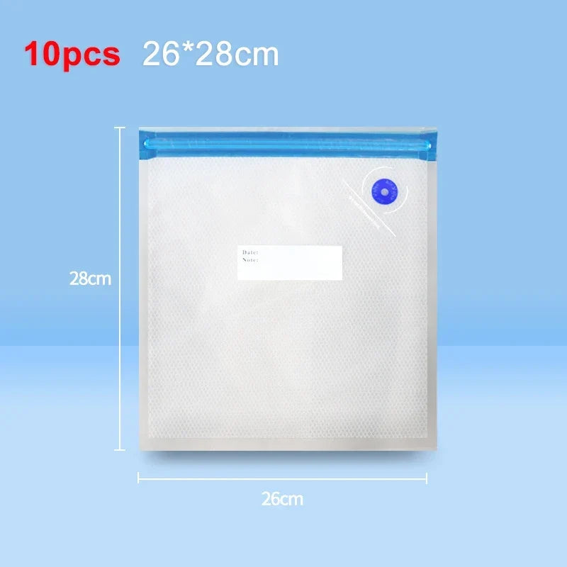 Portable Electric Food Vacuum Pump with Reusable Storage Bags