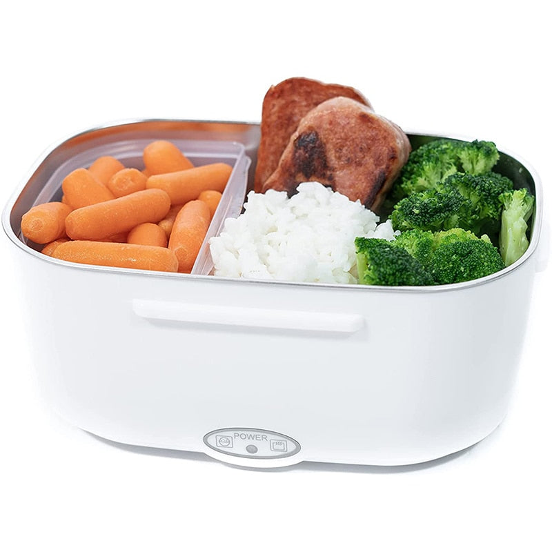 Portable Electric Heated Lunch Box for Home and Car