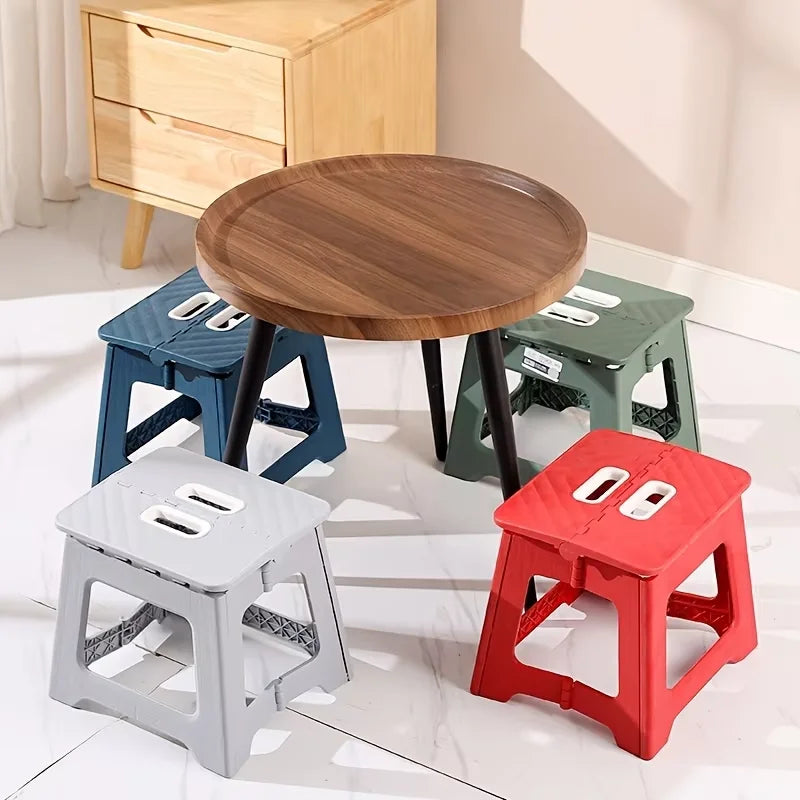 Folding Step Stool – Lightweight, Non-Slip, and Versatile for Kitchen and Home Use