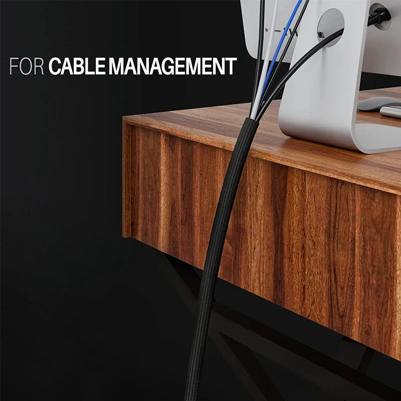 Expandable Braided Cable Sleeve for Organised Wire Protection