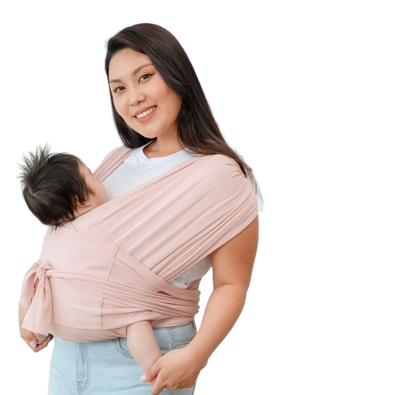Adjustable Baby Wrap Carrier for Hands-Free Everyday Carrying