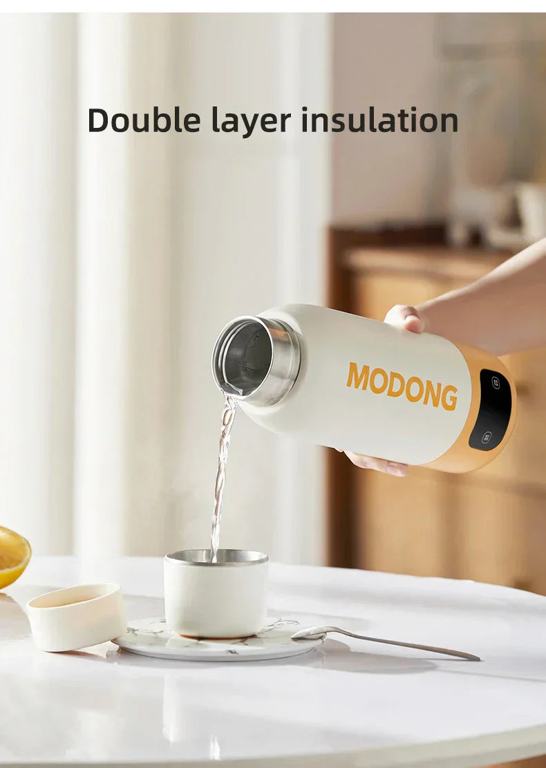 Portable Kettle for On-the-Go – Compact, Adjustable Temperature and 600 ml