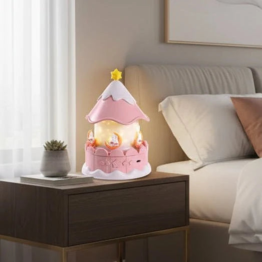 Star Projector Night Light with Music and 12 Projection Themes