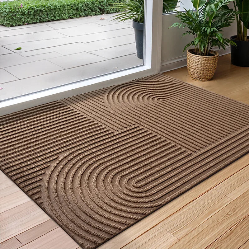 Water-Absorbing Door Mat with Non-Slip and Quick-Drying Design for a Clean Entrance
