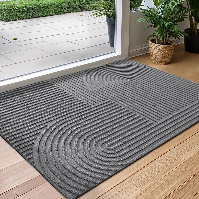 Water-Absorbing Door Mat with Non-Slip and Quick-Drying Design for a Clean Entrance