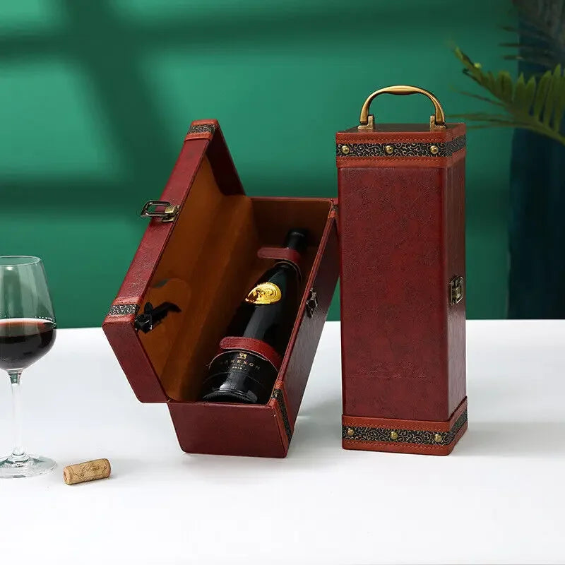 Luxury Wine Case - Stylish Storage for Wine and Accessories