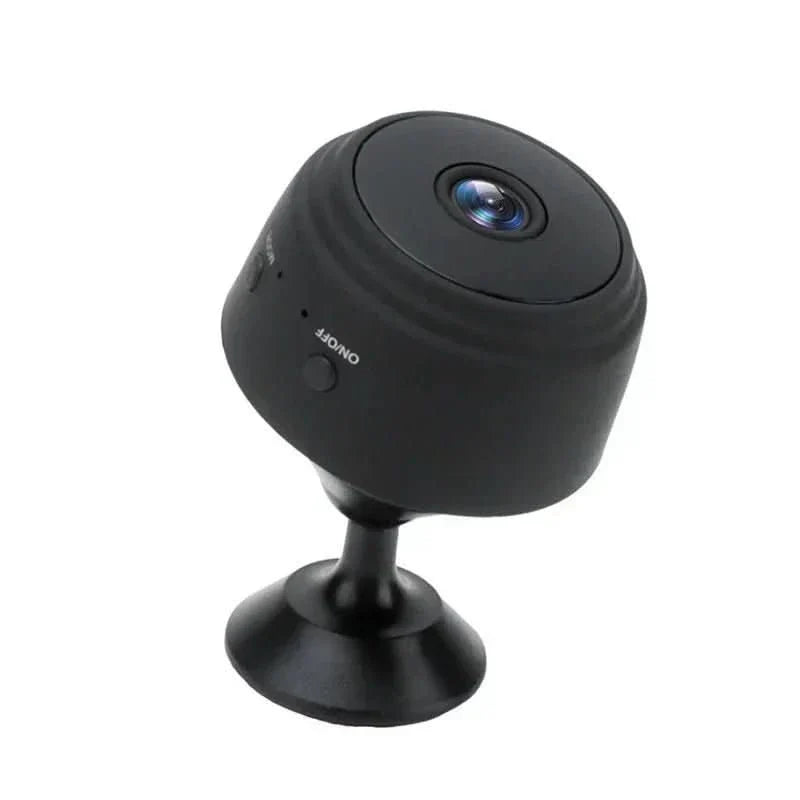 1080p Mini Security Camera with Night Vision & 150° Wide-Angle View