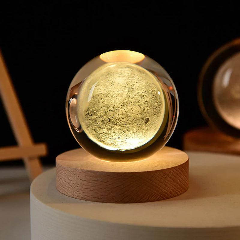 3D Galaxy Sphere LED Table Lamp