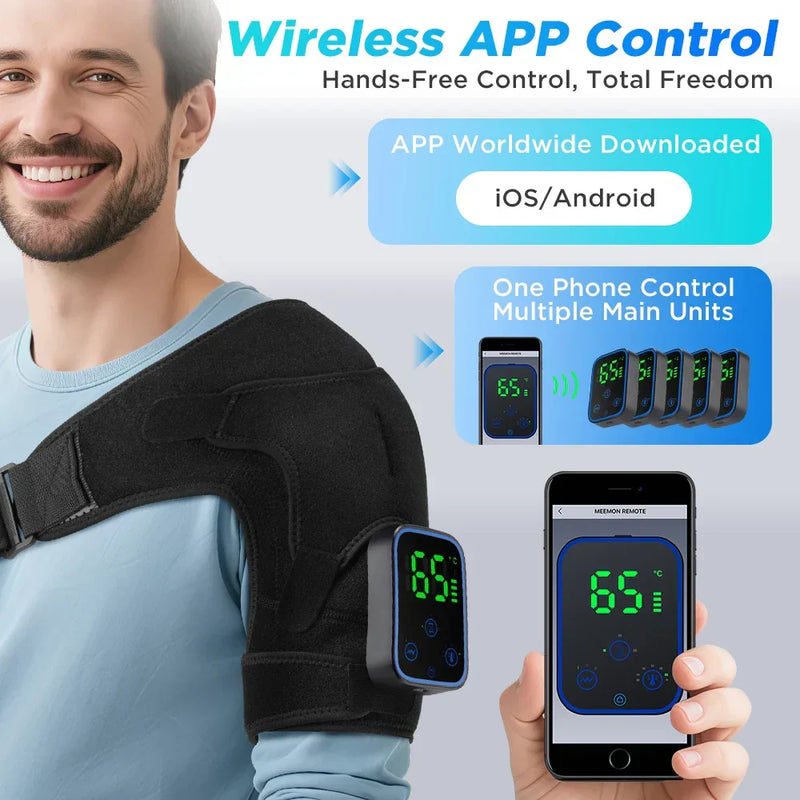 Heated Joint Wrap with Vibration and App Control