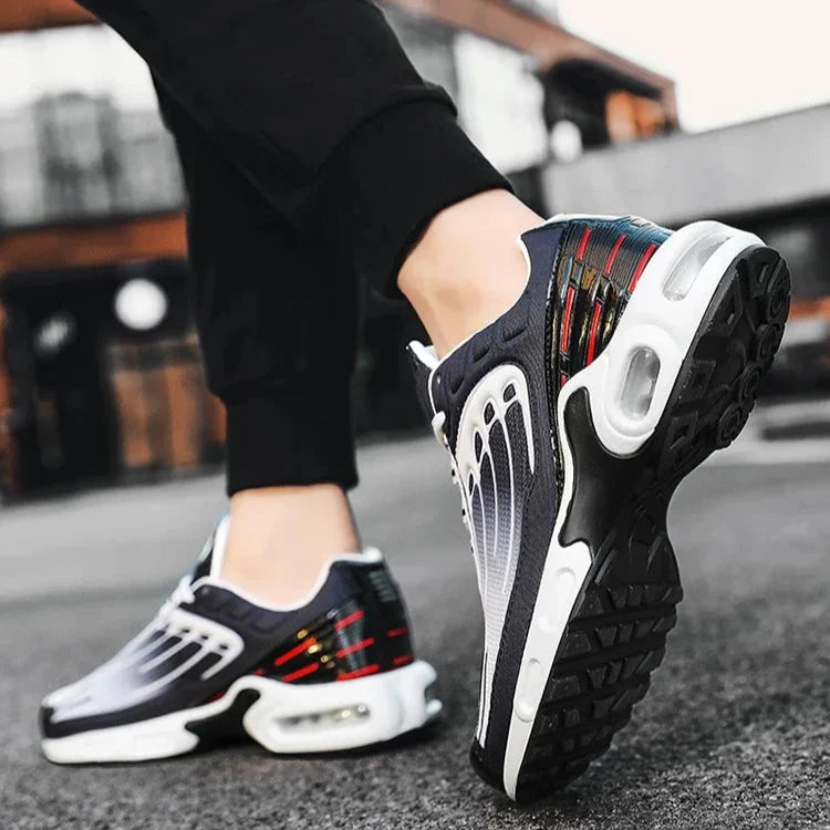 Unisex Lightweight Breathable Mesh Trainers with Cushioned Sole