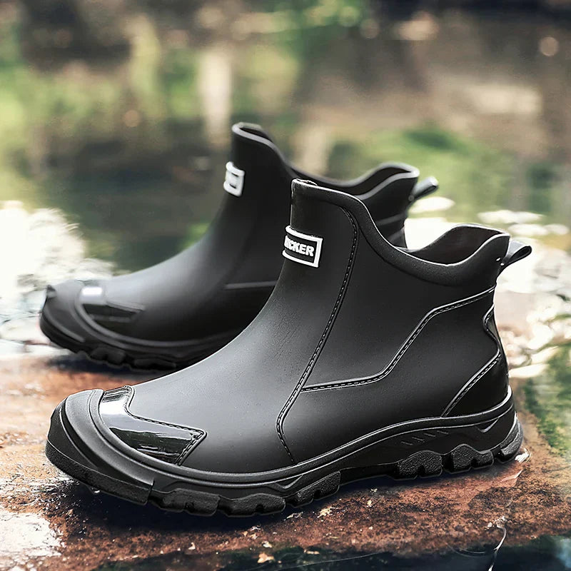 Waterproof Outdoor Ankle Boots for Men – Sturdy & Practical