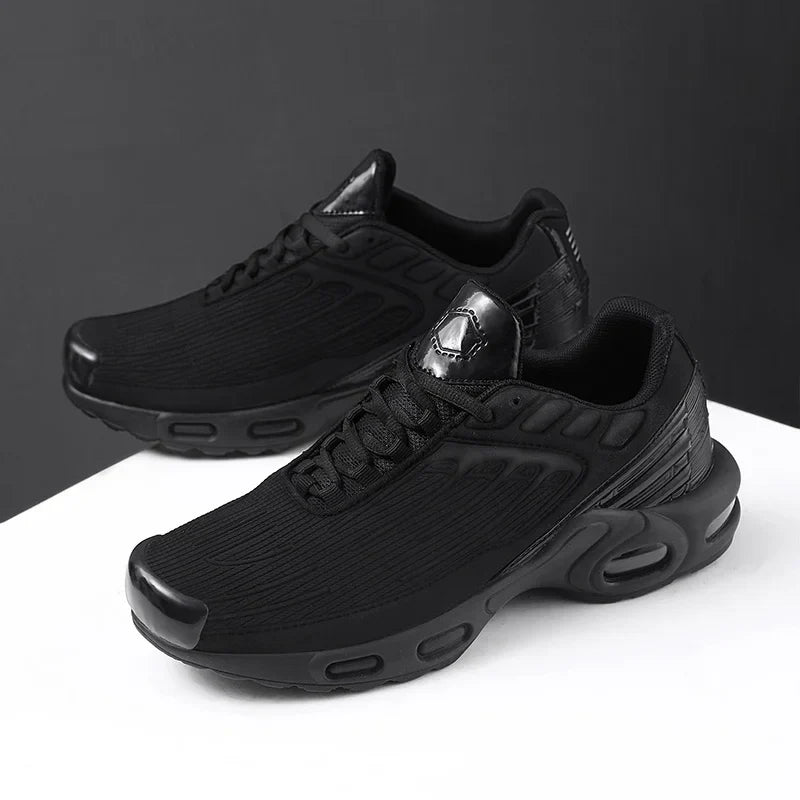 Unisex Lightweight Breathable Mesh Trainers with Cushioned Sole