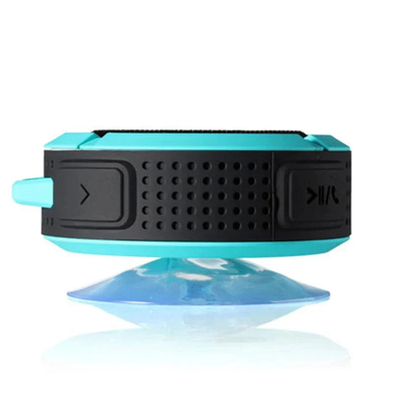 Portable Bluetooth Speaker with Suction Cup for Shower, Travel, and Outdoor Use