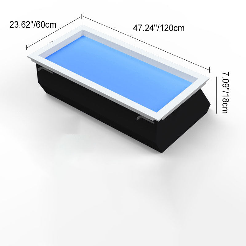 Smart LED Sky Ceiling Light for Simulated Daylight in Modern Rooms