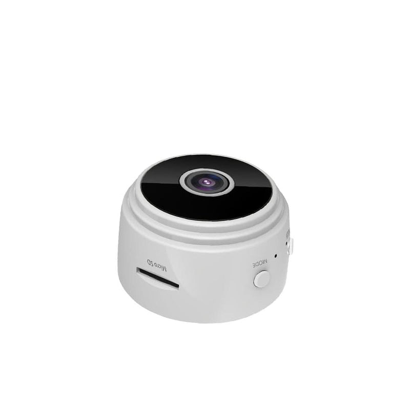 1080p Mini Security Camera with Night Vision & 150° Wide-Angle View