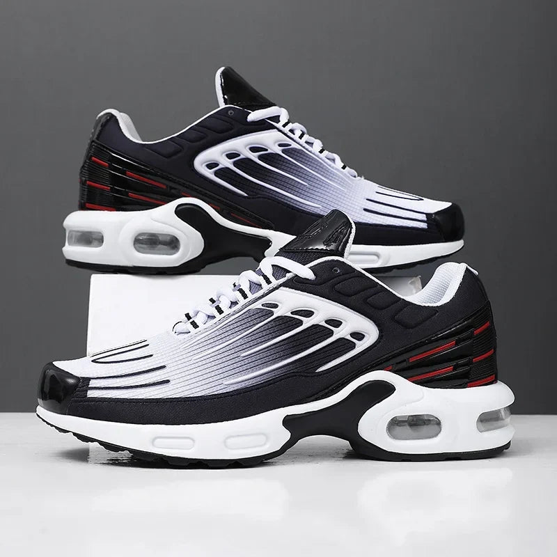 Unisex Lightweight Breathable Mesh Trainers with Cushioned Sole