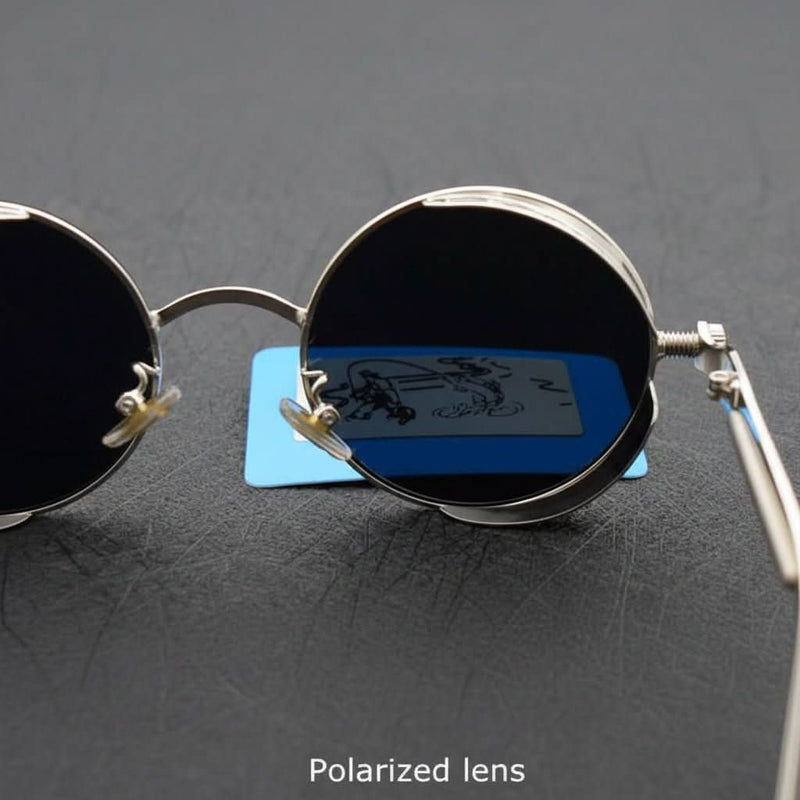 Unisex Vintage Polarised Sunglasses with UV400 Protection