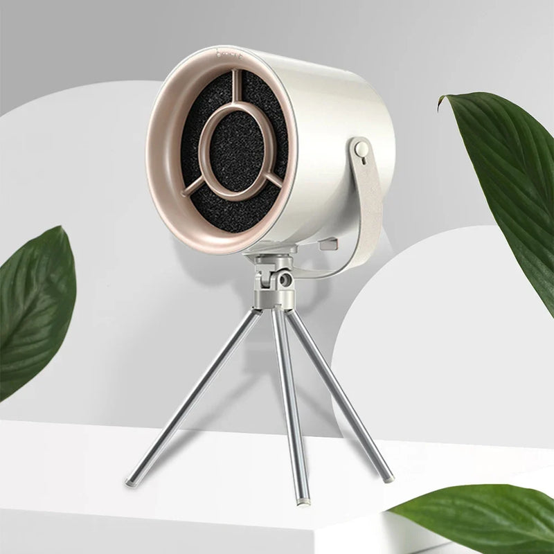 Portable Tabletop Air Filter with Tripod Stand