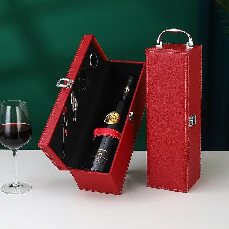 Luxury Wine Case - Stylish Storage for Wine and Accessories