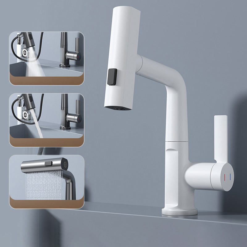 Pull-Out Swivel Tap with Digital Temperature Display