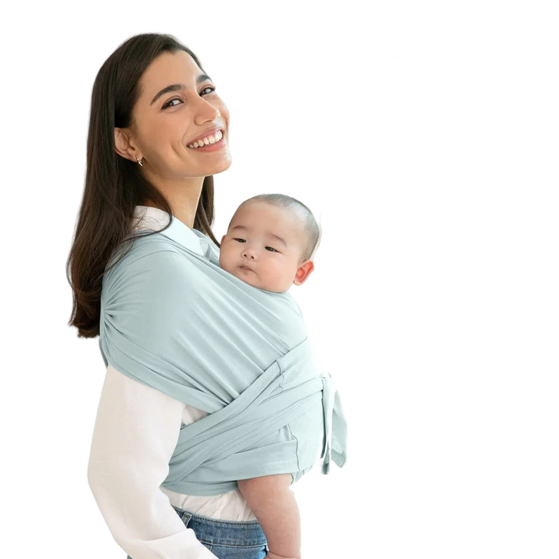 Adjustable Baby Wrap Carrier for Hands-Free Everyday Carrying