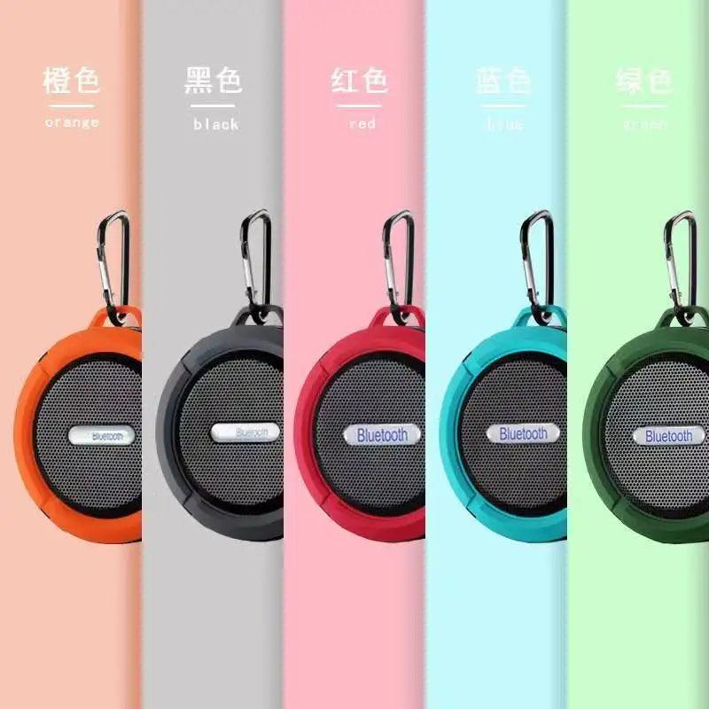Portable Bluetooth Speaker with Suction Cup for Shower, Travel, and Outdoor Use