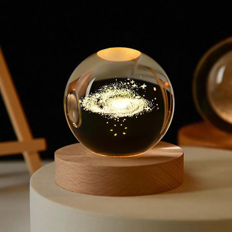 3D Galaxy Sphere LED Table Lamp