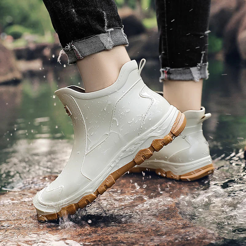 Waterproof Outdoor Ankle Boots for Men – Sturdy & Practical
