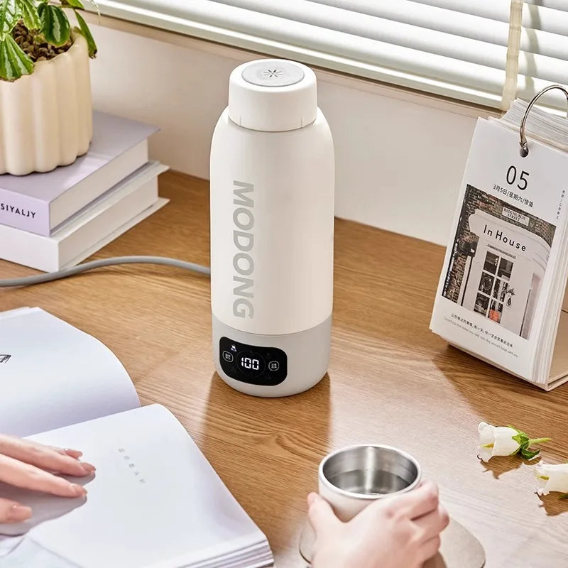 Portable Kettle for On-the-Go – Compact, Adjustable Temperature and 600 ml