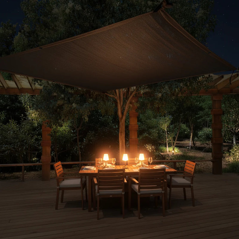 UV-Resistant Shade Cloth with 70–80% Sun Protection for Outdoor Use