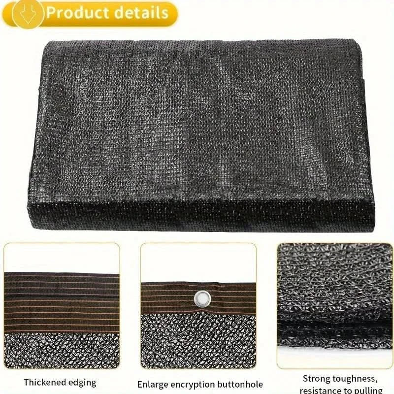 UV-Resistant Shade Cloth with 70–80% Sun Protection for Outdoor Use