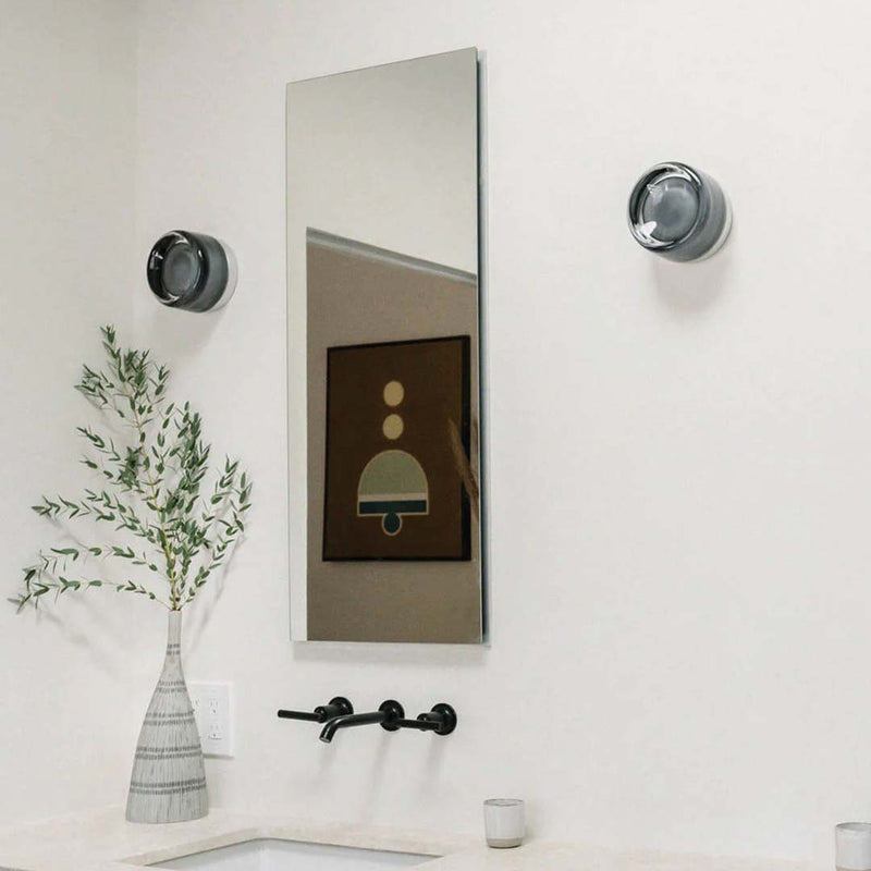 Modern Wall Lamp with Glass Diffuser for Soft Ambient Lighting Indoors