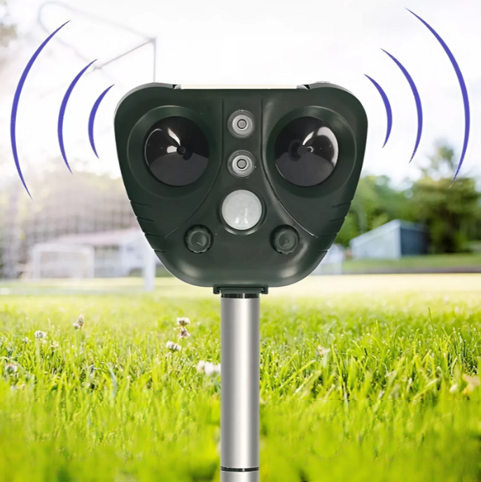 Solar Ultrasonic Bird Repeller – Wireless and Weatherproof for Outdoors