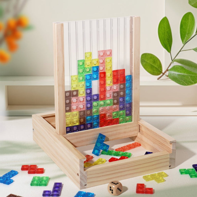 ECOBLOCK – Puzzle en bois pour un plaisir de jeu durable et un entraînement cérébral