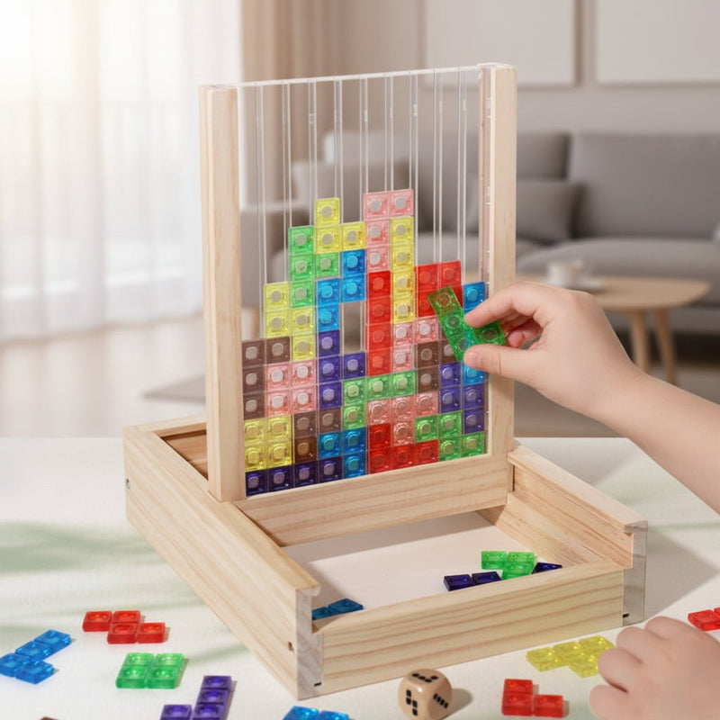 ECOBLOCK – Puzzle en bois pour un plaisir de jeu durable et un entraînement cérébral