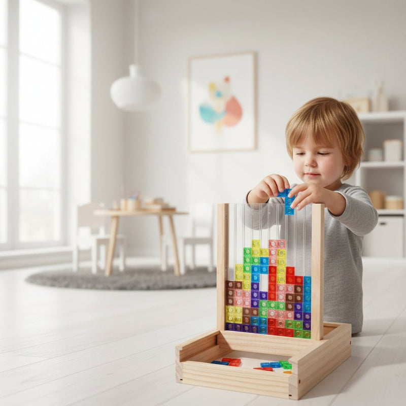 ECOBLOCK – Puzzle en bois pour un plaisir de jeu durable et un entraînement cérébral
