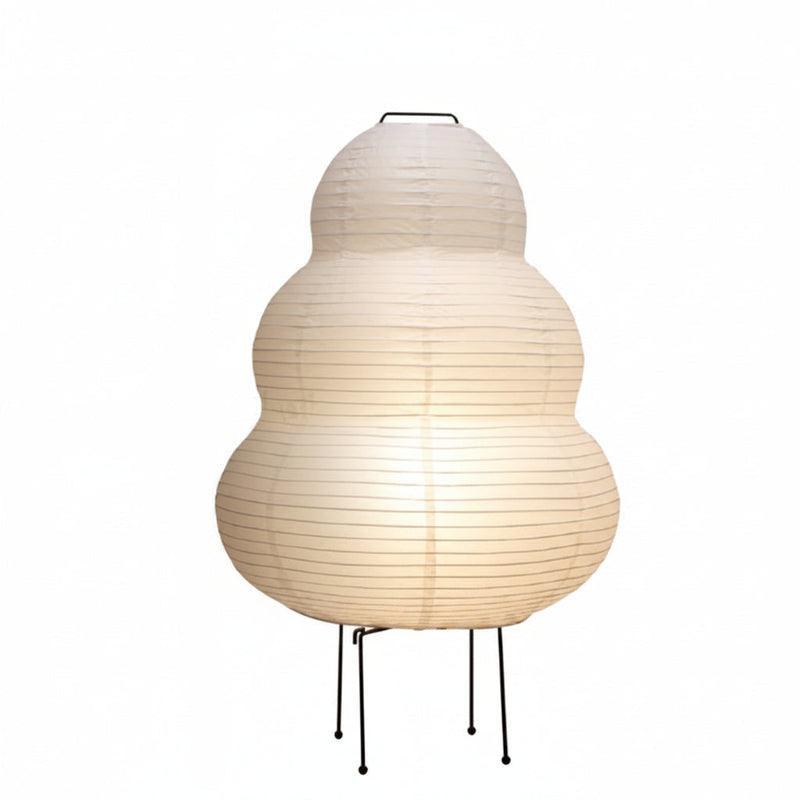 Japanese Rice Paper Table Lamp with Soft Ambient Glow