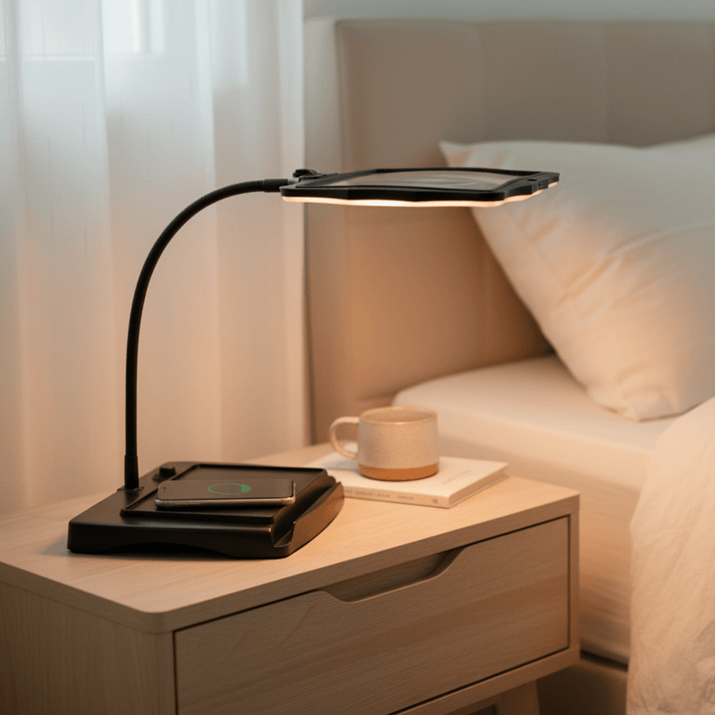 HANDWERK LUX – Loupe de table avec LED pour un travail précis et des détails nets