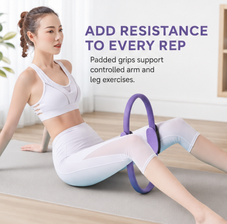 Padded Pilates Resistance Ring