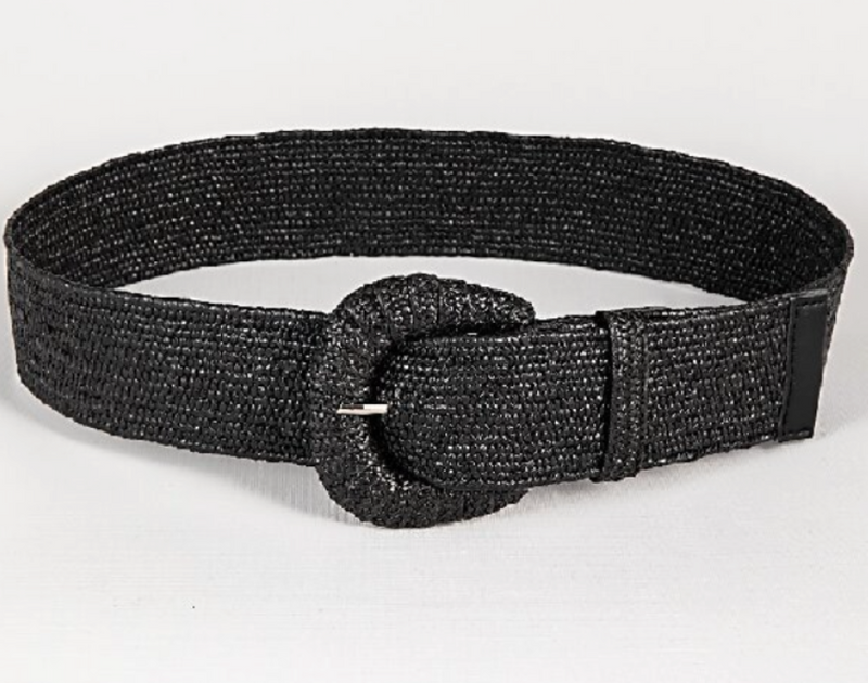 Vintage Woven Women's Belt – Wide Design for Added Flair