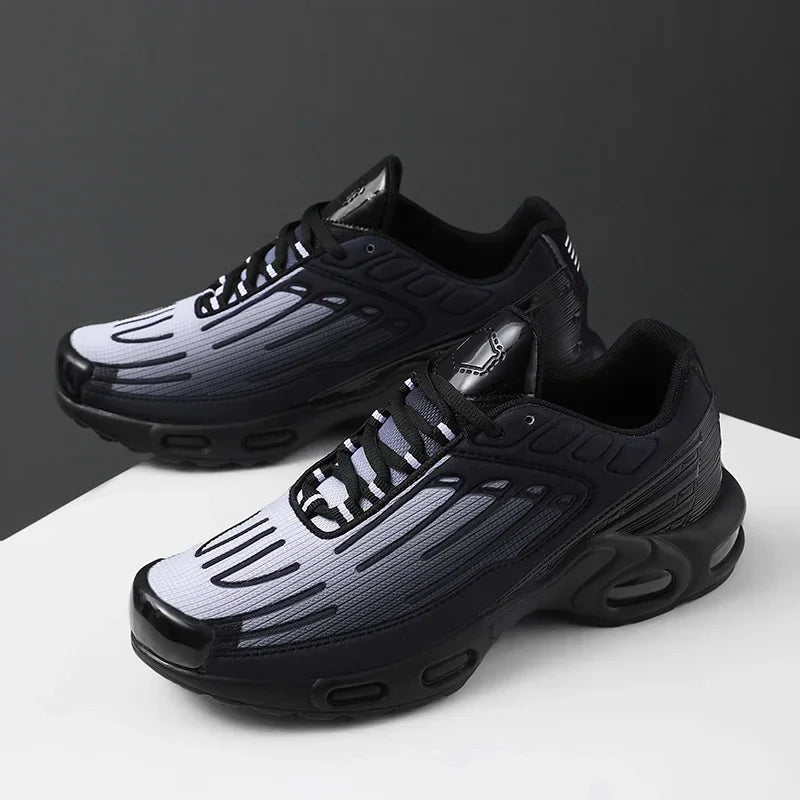 Unisex Lightweight Breathable Mesh Trainers with Cushioned Sole