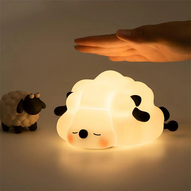 Rechargeable Silicone Animal LED Night Light with Timer