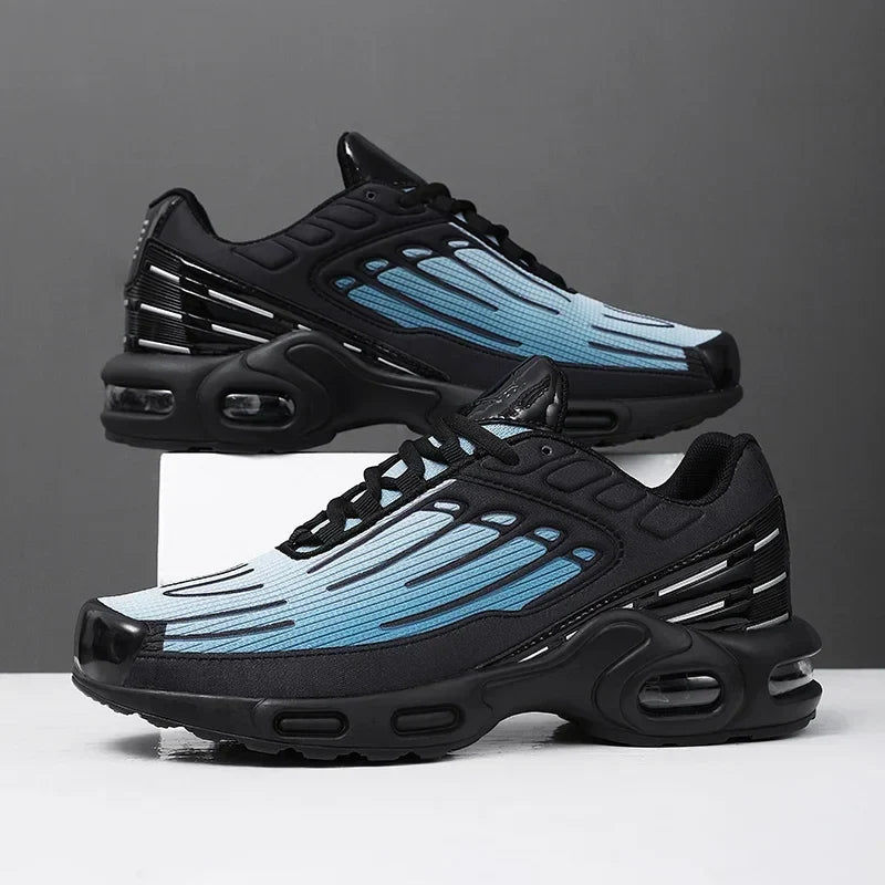 Unisex Lightweight Breathable Mesh Trainers with Cushioned Sole