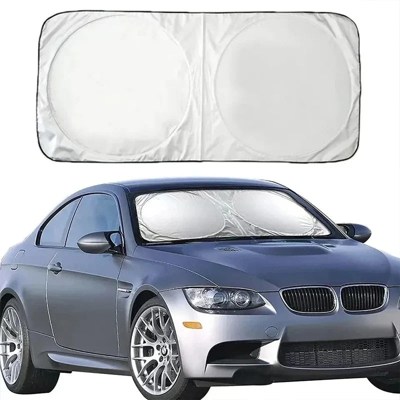 Foldable Windscreen Sunshade with Storage Bag
