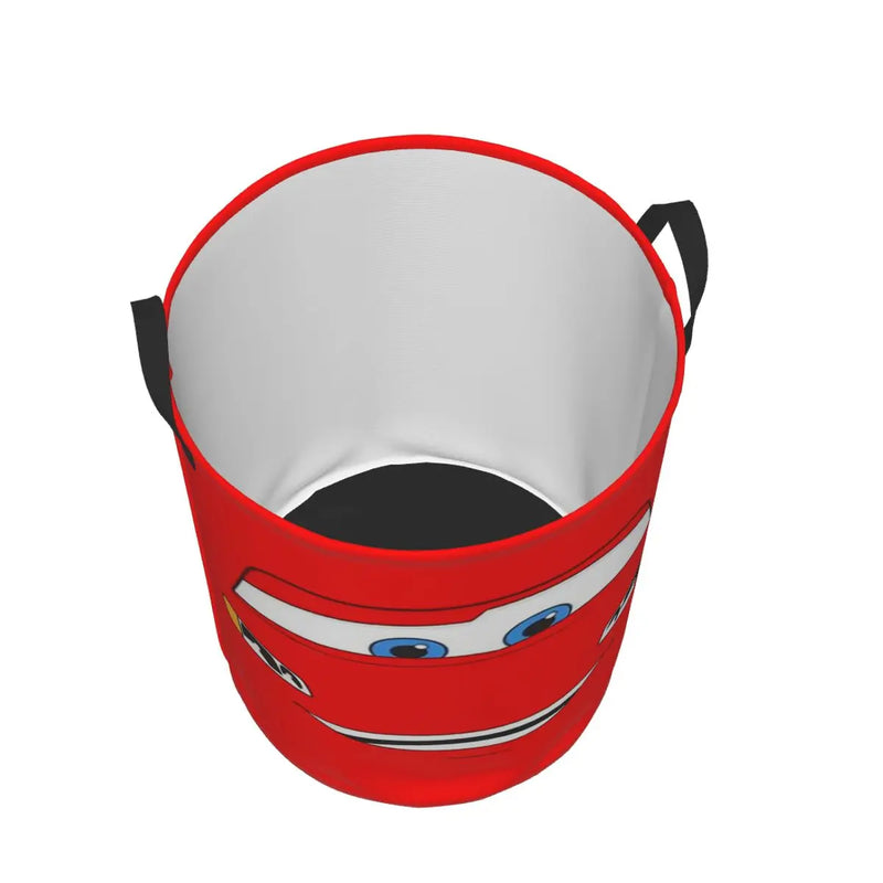 Cars Lightning McQueen Laundry Basket – Spacious and Foldable Basket for Clothes