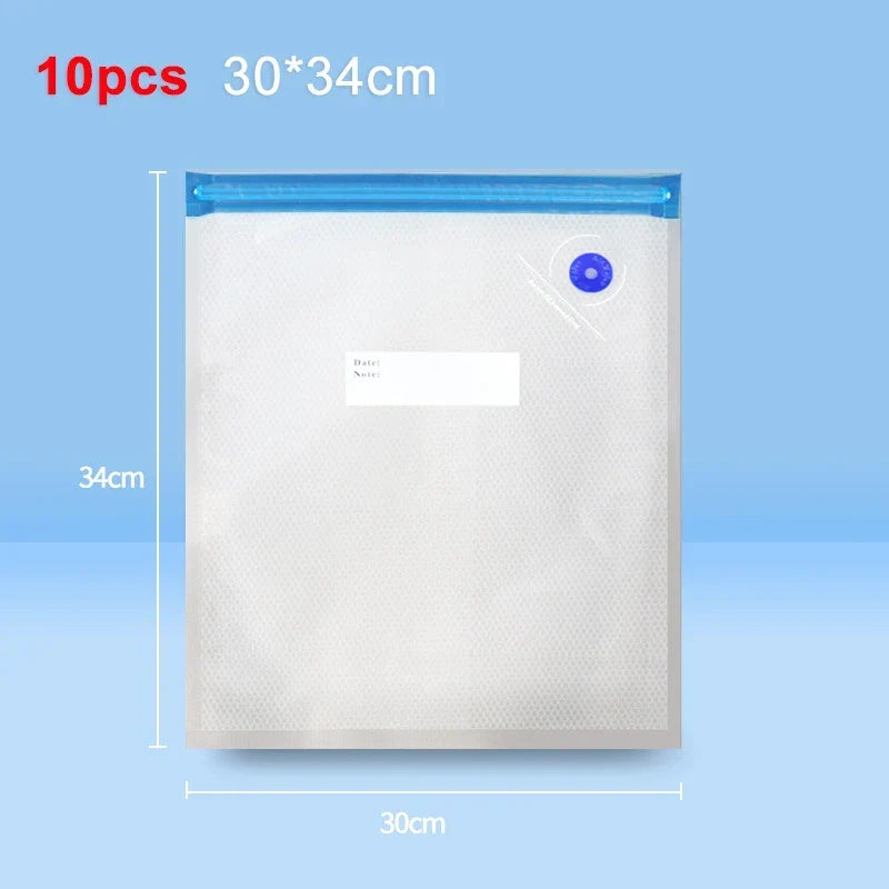 Portable Electric Food Vacuum Pump with Reusable Storage Bags