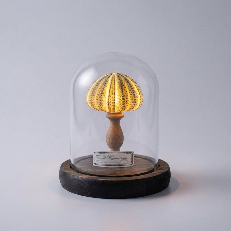 Maris Seashell Glass Dome Night Light